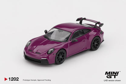 Mini GT S0021 - Porsche 911 (992) Rubystone Red 4 Cars Set | 1:64