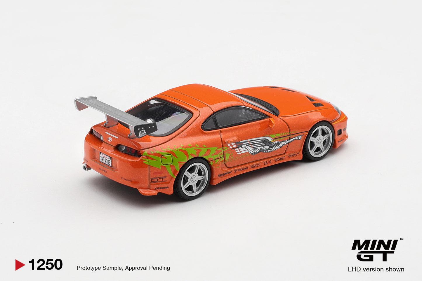 Mini GT #1250 *BLISTER* - Toyota Supra MK4 BOMEX “Fast and Furious” Brian O’Conner inkl. CHANCE auf CHASE! | 1:64
