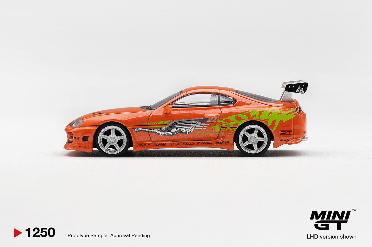 Mini GT #1250 *BLISTER* - Toyota Supra MK4 BOMEX “Fast and Furious” Brian O’Conner inkl. CHANCE auf CHASE! | 1:64