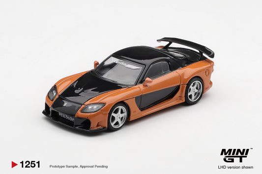 Mini GT #1251 *BLISTER* - Mazda RX-7 VeilSide Fortune “Fast and Furious: Tokyo Drift” Han Seoul-Oh inkl. CHANCE auf CHASE! | 1:64