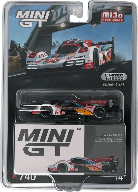 Mini GT #740 - Porsche 963 BLISTER, weiß | 1:64