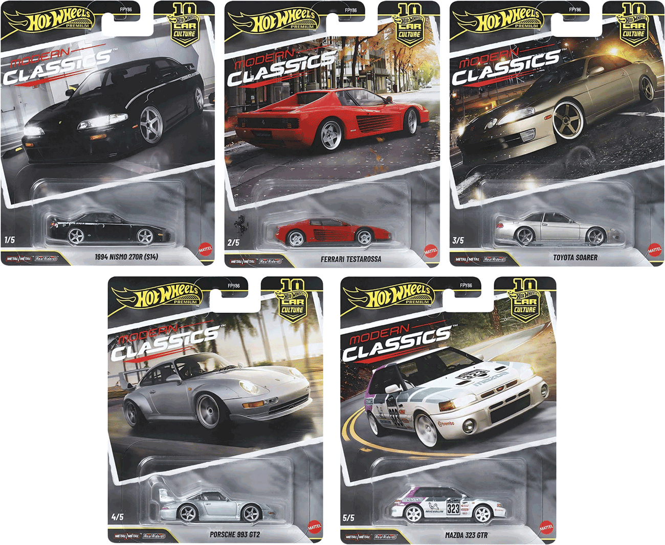 Hot Wheels 2026 Modern Classics Set | 1:64