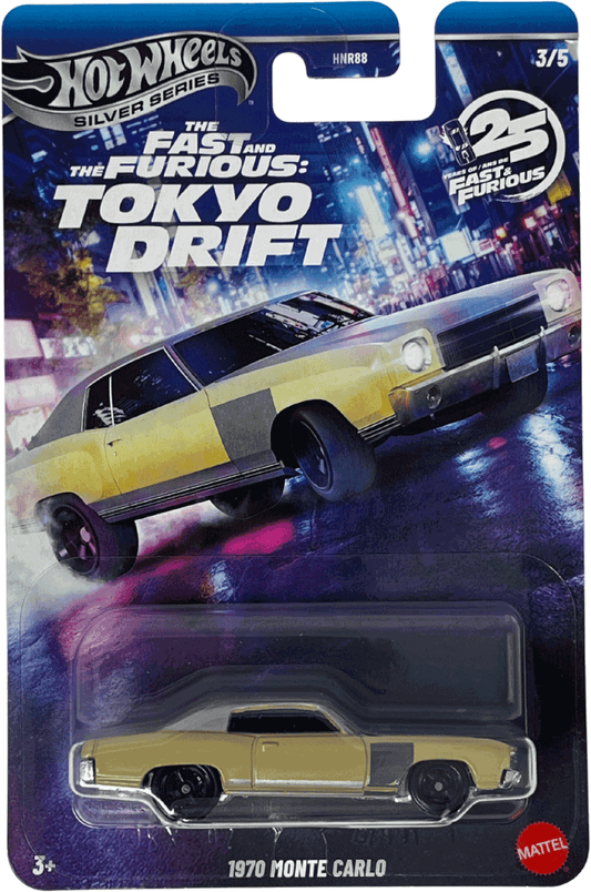 Hot Wheels 2025 The Fast and the Furious: Tokyo Drift 1970 Monte Carlo | 1:64