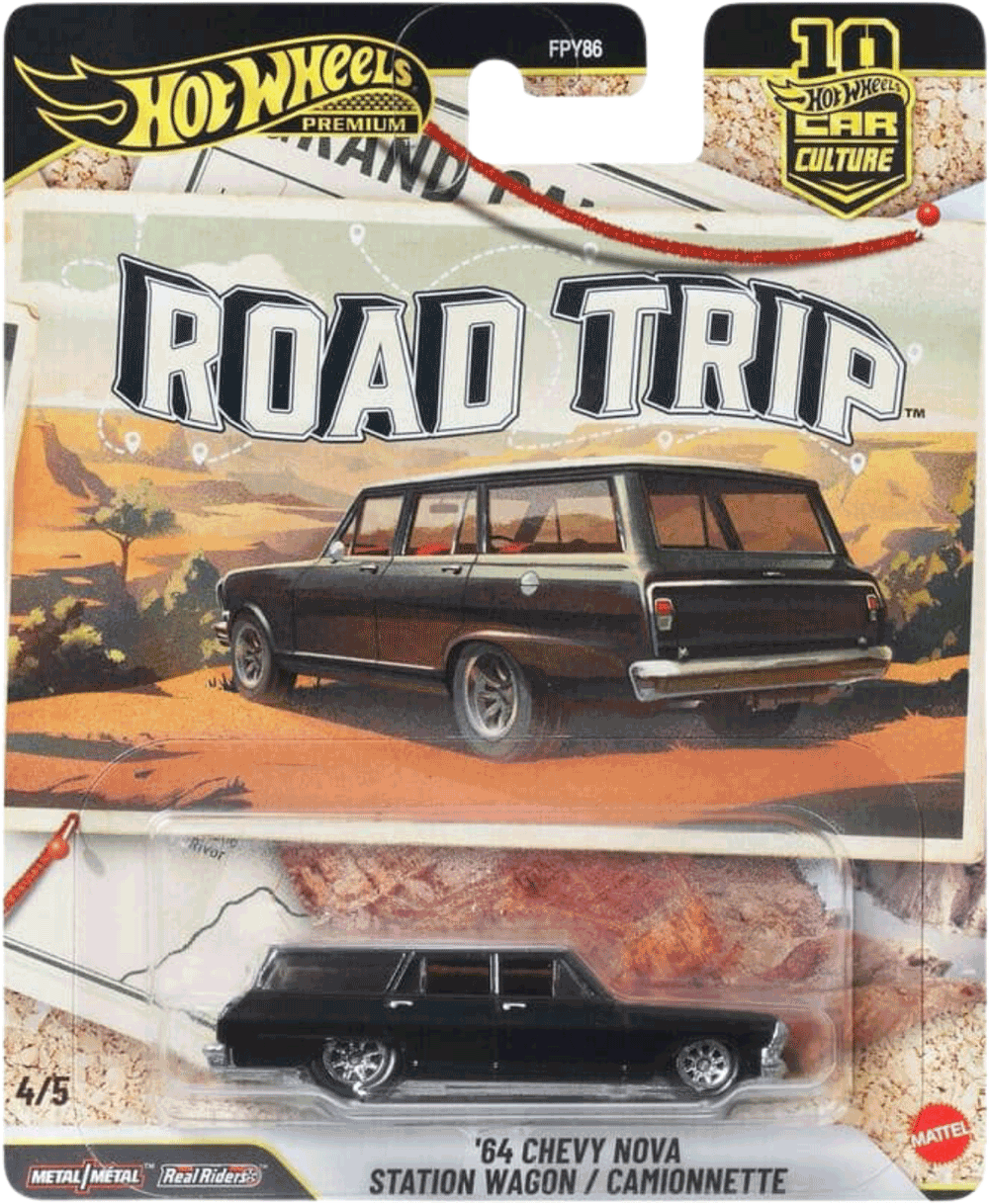 Hot Wheels 2026 Road Trip Set | 1:64
