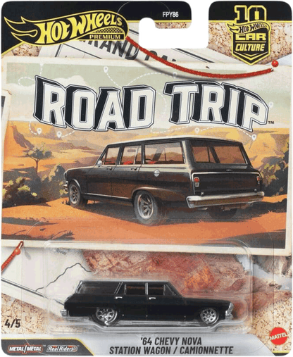 Hot Wheels 2026 Road Trip Set | 1:64
