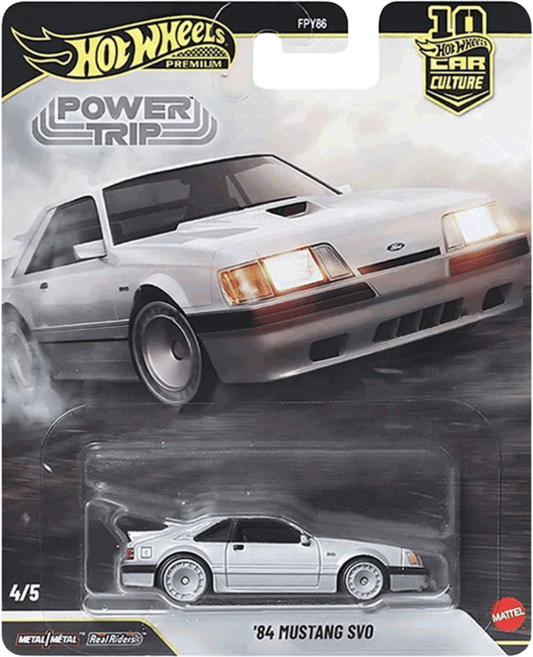 Hot Wheels 2026 Power Trip '84 Mustang SVO | 1:64