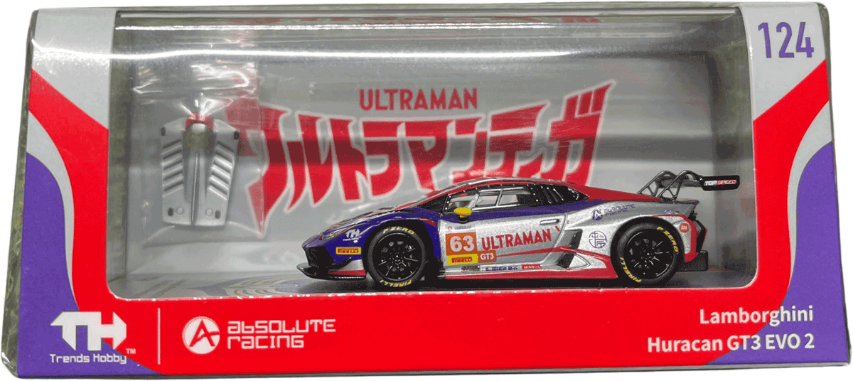 Trends Hobby - Lamborghini Huracan GT3 EVO2 #63, Absolute Racing 2026 China GT | 1:64