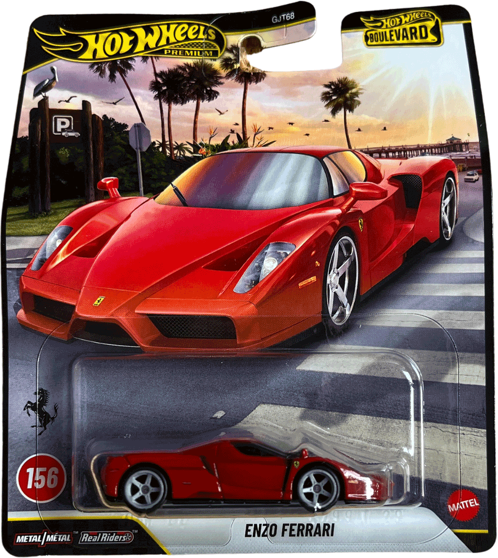 *BESCHÄDIGT* Hot Wheels Boulevard #156 Enzo Ferrari | 1:64
