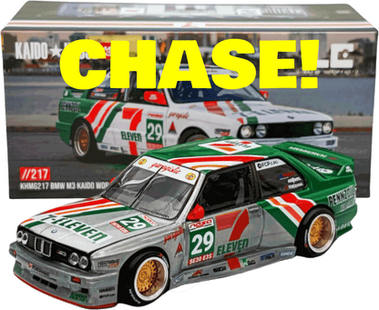 Kaido House - Mini GT: BMW M3 (E30) Kaido Works Larry Chen V1, USA Exclusive (KHMG217) inkl. CHANCE auf CHASE! | 1:64
