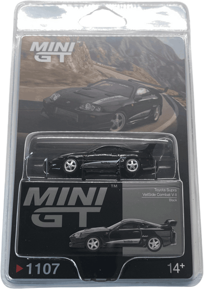 Mini GT #1107 *BLISTER* - Toyota Supra VeilSide Combat V-II inkl. CHANCE auf CHASE! | 1:64
