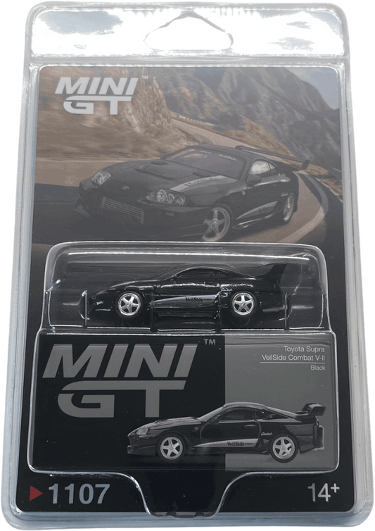 Mini GT #1107 *BLISTER* - Toyota Supra VeilSide Combat V-II inkl. CHANCE auf CHASE! | 1:64