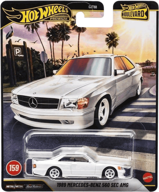 Hot Wheels Boulevard #159 1989 Mercedes-Benz 560 SEC AMG | 1:64