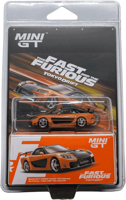 Mini GT MDX EXCLUSIVE #1250 & #1251 Fast & Furious Set of 2: Toyota Supra & Mazda RX-7 | 1:64