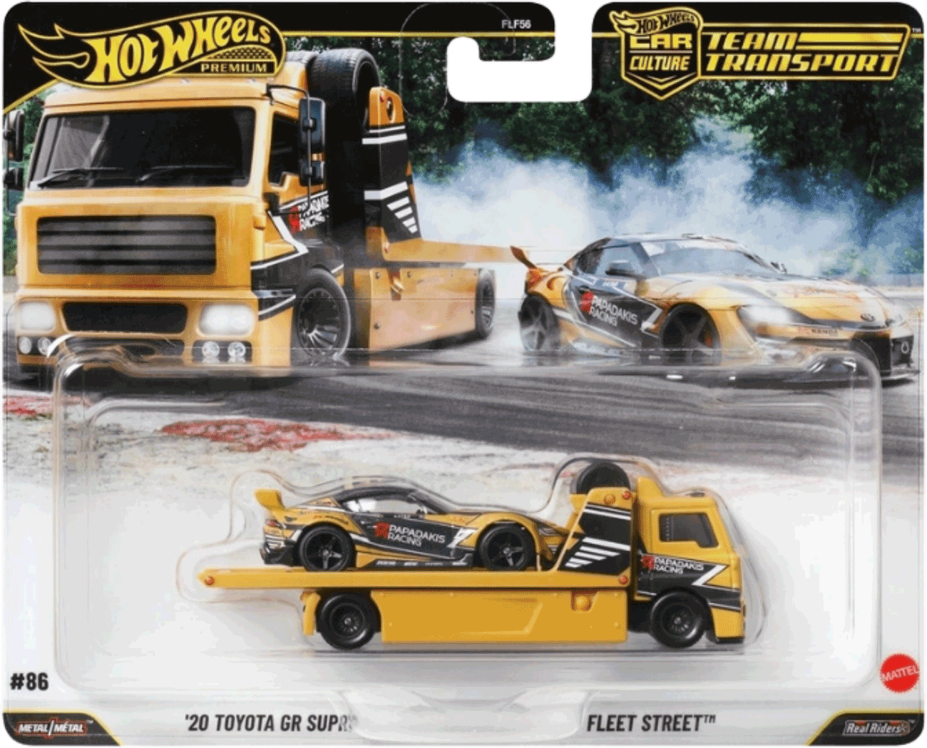 Hot Wheels Team Transport 2026 '20 Toyota GR Supra & Fleet Street | 1:64