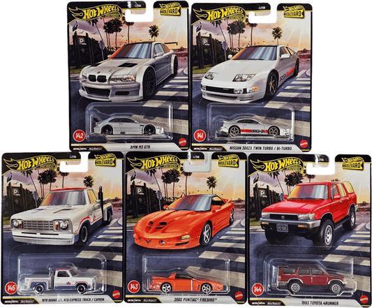 Hot Wheels Boulevard 2026 978F Set #141-#145
