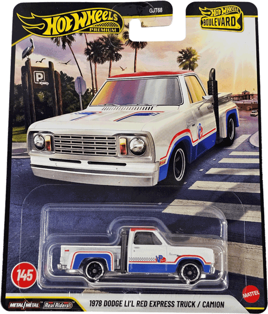 Hot Wheels Boulevard #145 1978 Dodge Li´L Express Truck / Camion | 1:64