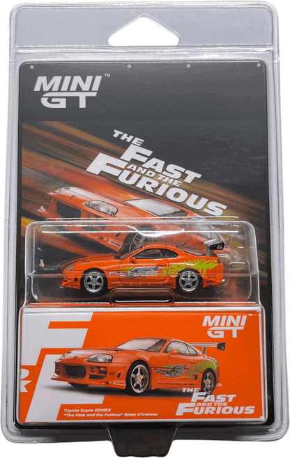Mini GT MDX EXCLUSIVE #1250 & #1251 Fast & Furious Set of 2: Toyota Supra & Mazda RX-7 | 1:64