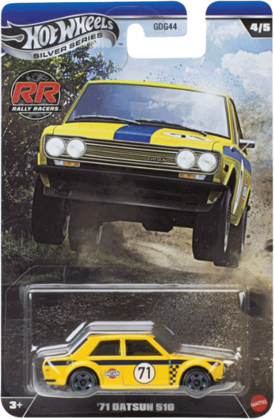 Hot Wheels 2026 Rally Racers '71 Datsun 510 | 1:64