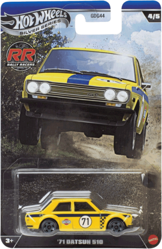 Hot Wheels 2026 Rally Racers '71 Datsun 510 | 1:64
