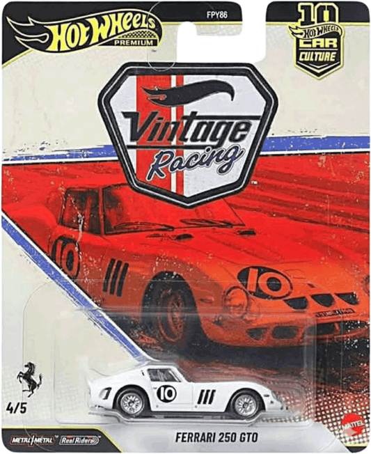 Hot Wheels 2026 Vintage Racing Ferrari 250 GTO | 1:64