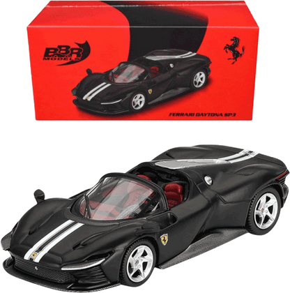 BBR Models - Mini GT: Ferrari Daytona SP3, matt black | 1:64