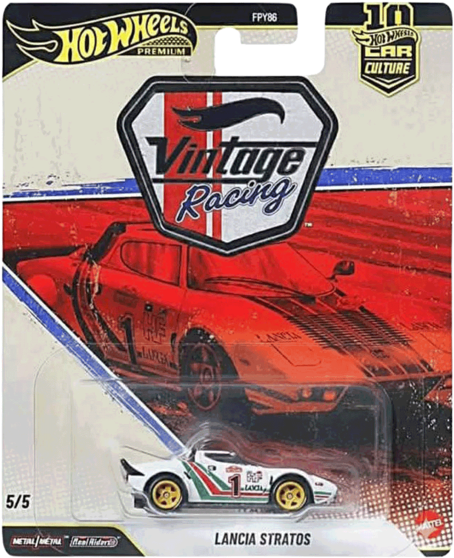 Hot Wheels 2026 Vintage Racing Lancia Stratos | 1:64