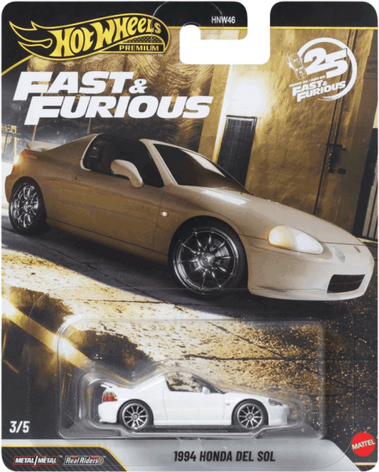 Hot Wheels 2026 Premium Fast & Furious 1994 Honda del Sol | 1:64