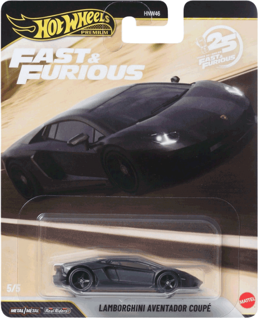 Hot Wheels 2026 Premium Fast & Furious Lamborghini Aventador Coupe | 1:64