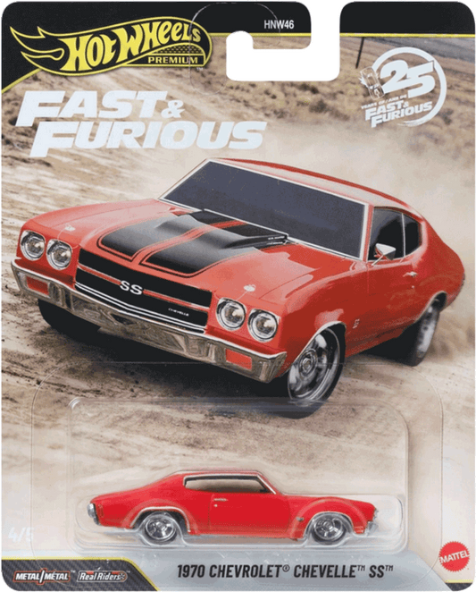 Hot Wheels 2026 Premium Fast & Furious 1970 Chevrolet Chevelle SS | 1:64