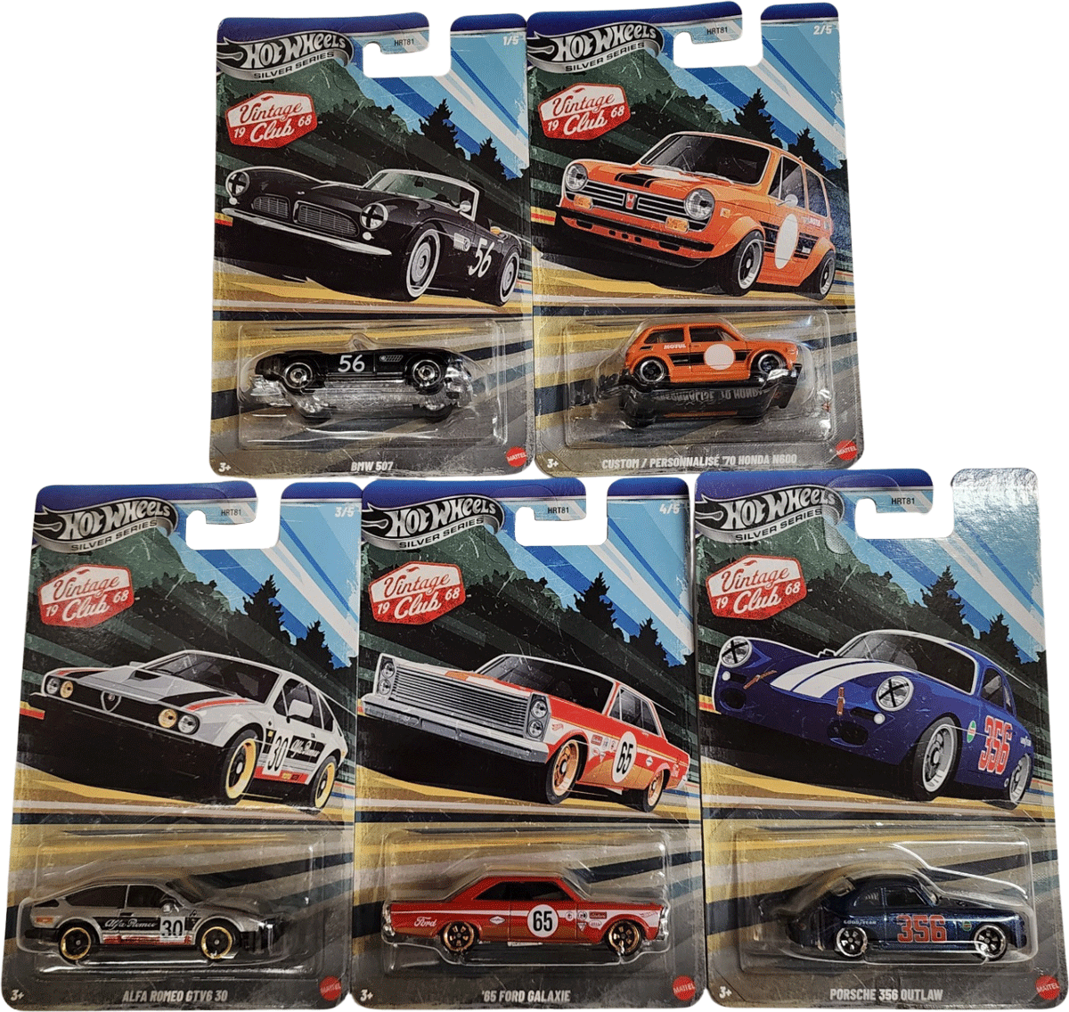 Hot Wheels 2026 Vintage Racing Club Series Set | 1:64