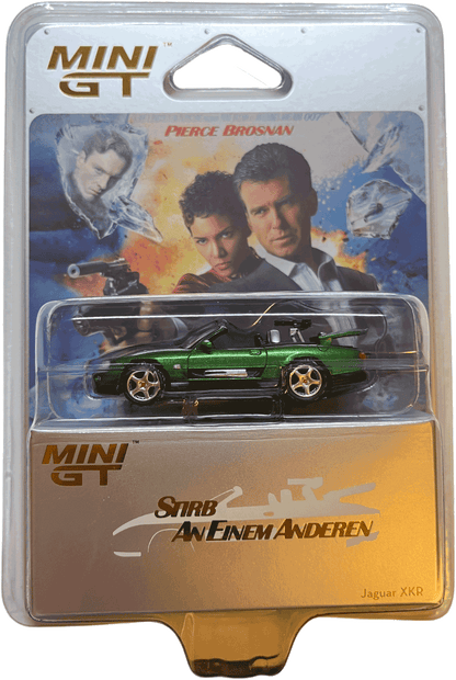 Mini GT #908-007G - Jaguar XKR *Die Another Day* German Blister | 1:64