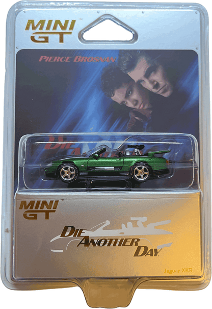 Mini GT #908-007E - Jaguar XKR *Die Another Day* English Blister | 1:64