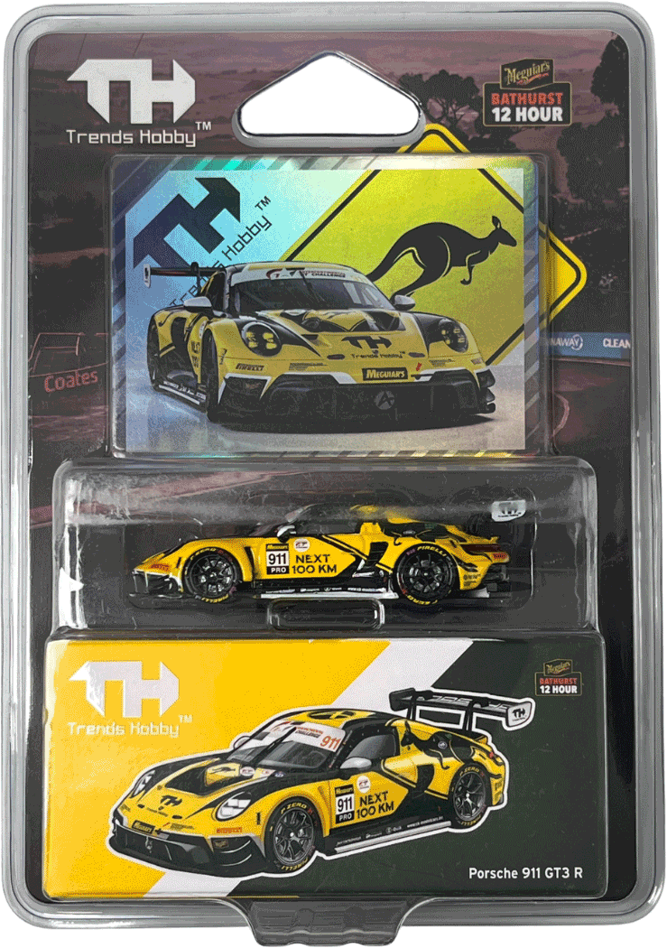Trends Hobby - Porsche 911 GT3 R "Absolute Racing" GT Show 2026 LIMTED EDITION 4999 pcs | 1:64