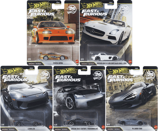 Hot Wheels 2026 Premium Fast & Furious R-Assortment Set inkl. CHASE | 1:64