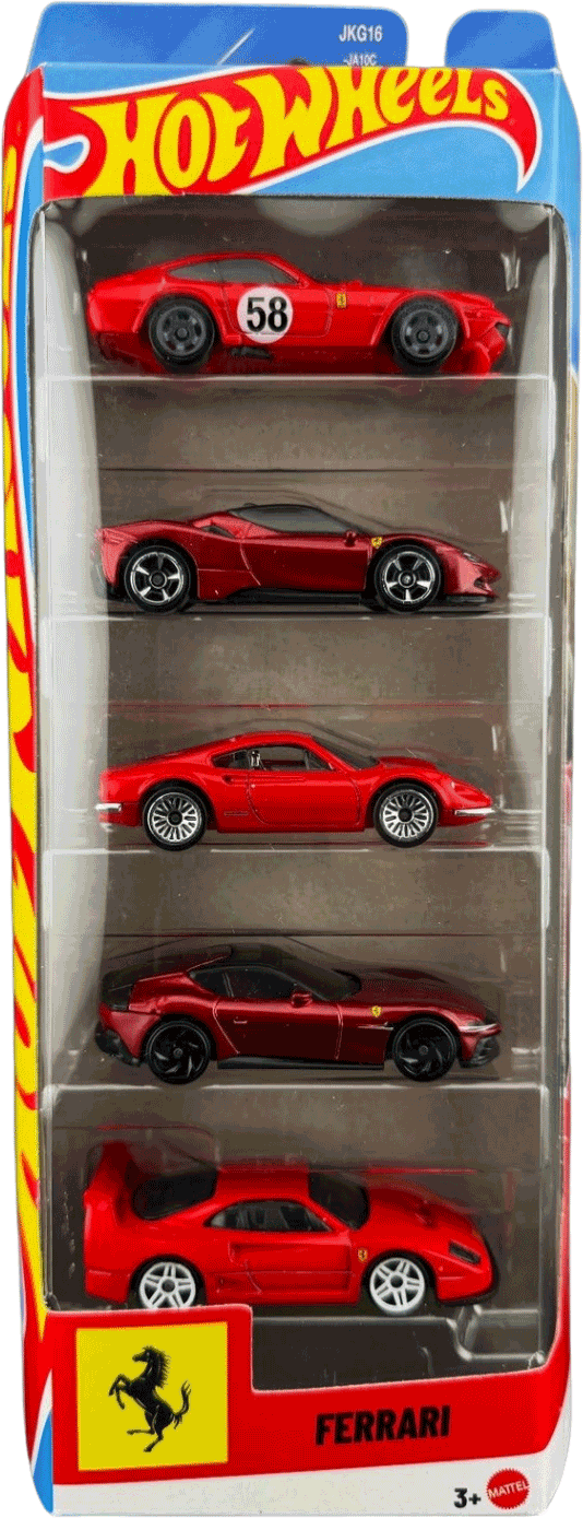 Hot Wheels 2026 Ferrari 5-Pack | 1:64