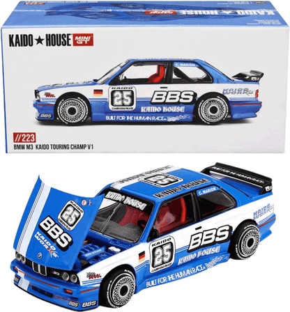 Kaido House - Mini GT: BMW M3 (E30) Kaido Touring Champ V1 (KHMG223) inkl. Chance auf CHASE! | 1:64