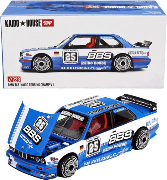 Kaido House - Mini GT: BMW M3 (E30) Kaido Touring Champ V1 (KHMG223) inkl. Chance auf CHASE! | 1:64
