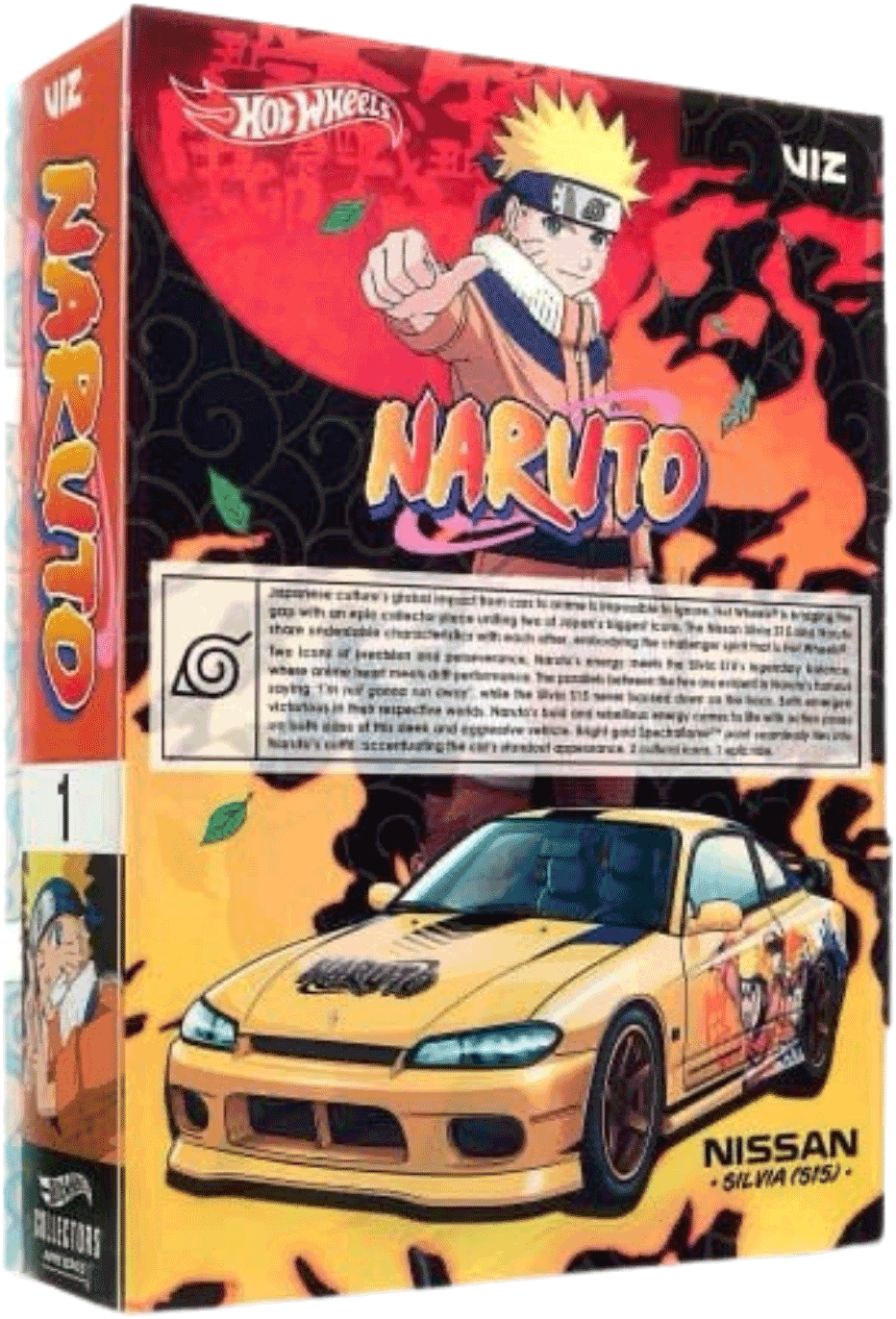 Hot Wheels 2026 x NARUTO Nissan Silvia (S15) US Exclusive | 1:64