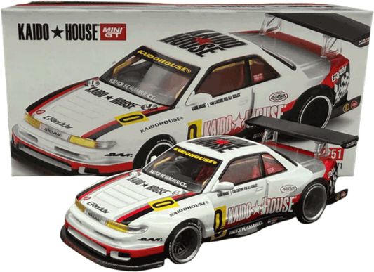 Kaido House - Mini GT: Nissan Silvia S13-R Circuit Spec V1 (KHMG251) | 1:64