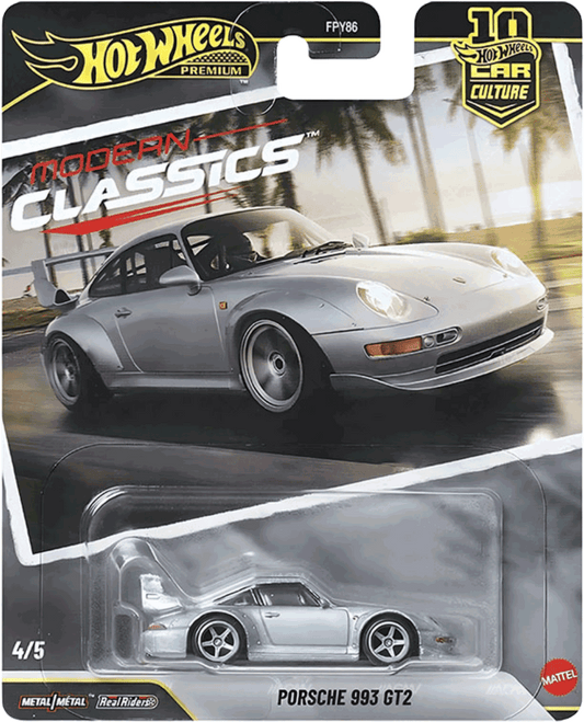 Hot Wheels 2026 Modern Classics Porsche 993 GT2 | 1:64