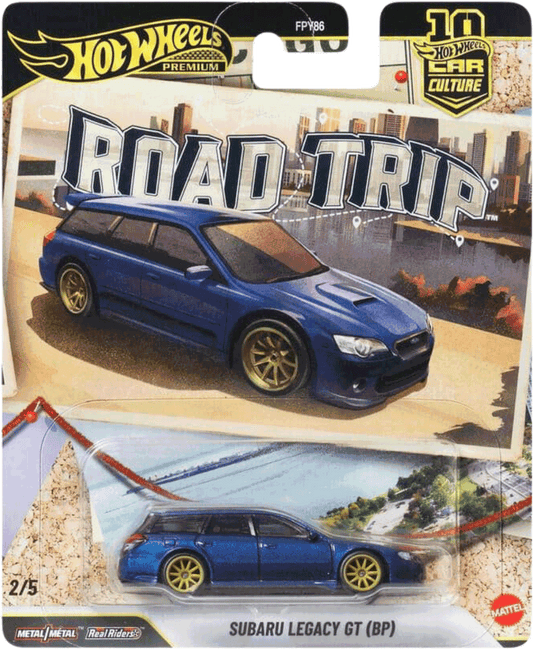 Hot Wheels 2026 Road Trip Subaru Legacy GT (BP) | 1:64