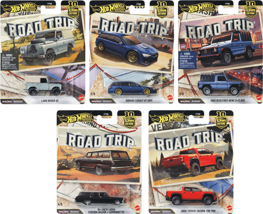 Hot Wheels 2026 Road Trip Set | 1:64