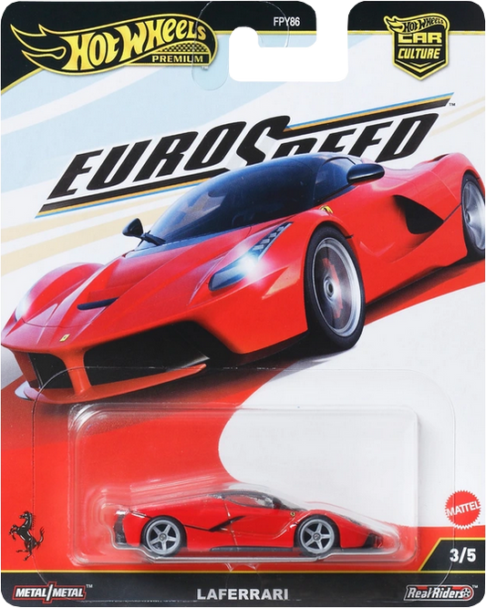 Hot Wheels 2025 Premium Car Culture Euro Speed LaFerrari | 1:64