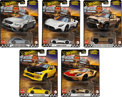 Hot Wheels Boulevard 978C Set #126-#130