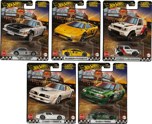 Hot Wheels Boulevard 978D Set #131-#135