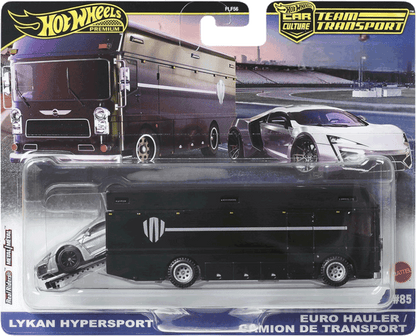 Hot Wheels Team Transport 2025 3er Set: Ferrari, Toyota & Lykan Hypersport | 1:64