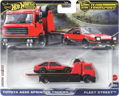 Hot Wheels Team Transport 2025 3er Set: Ferrari, Toyota & Lykan Hypersport | 1:64