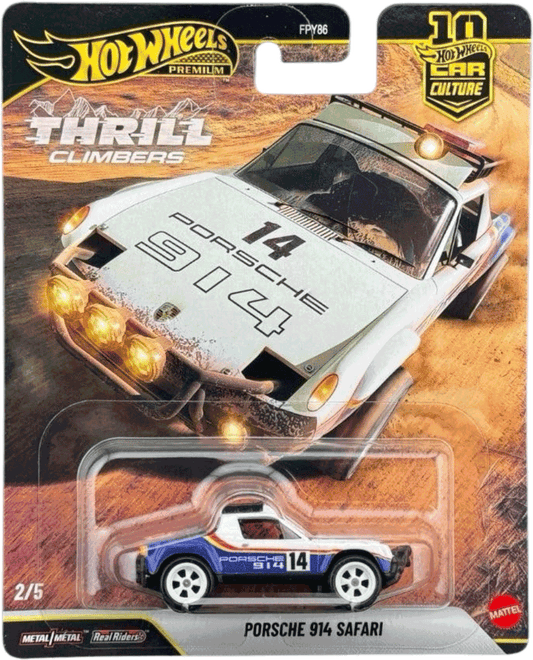 Hot Wheels 2026 Thrill Climbers Porsche 914 Safari | 1:64