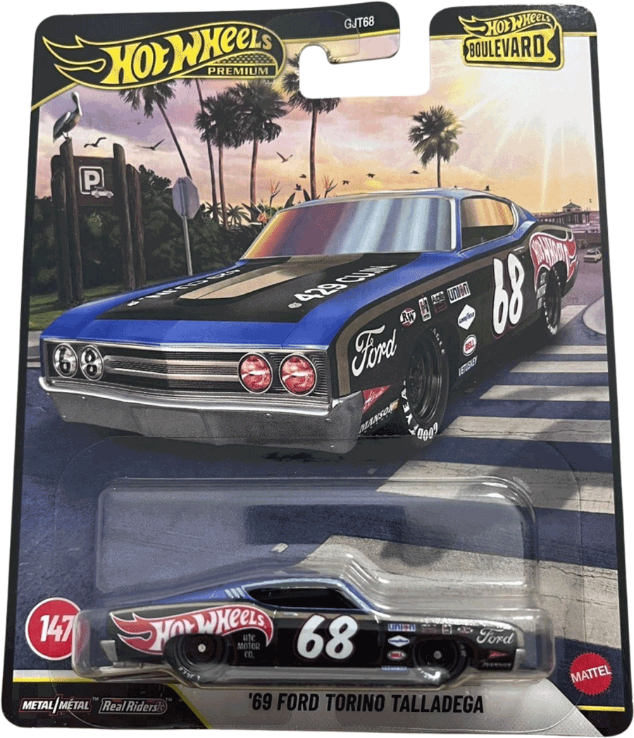 Hot Wheels Boulevard #147 '69 Ford Torino Talladega | 1:64