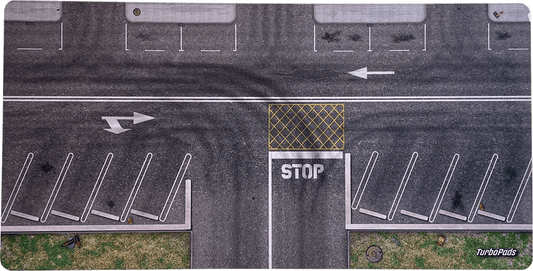 TurboPads: Detroit Parkplatz TurboPad 70x35cm mat mouse pad | 1:64